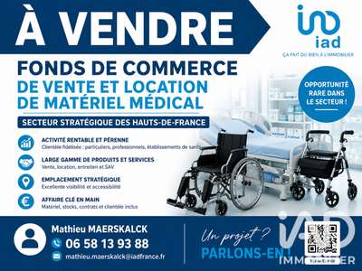 Vente FDC matériel médical à Vendin-Lès-Béthune