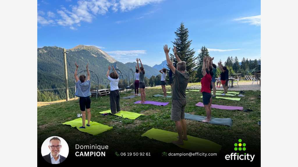 Vente ensemble touristique au Col de Porte