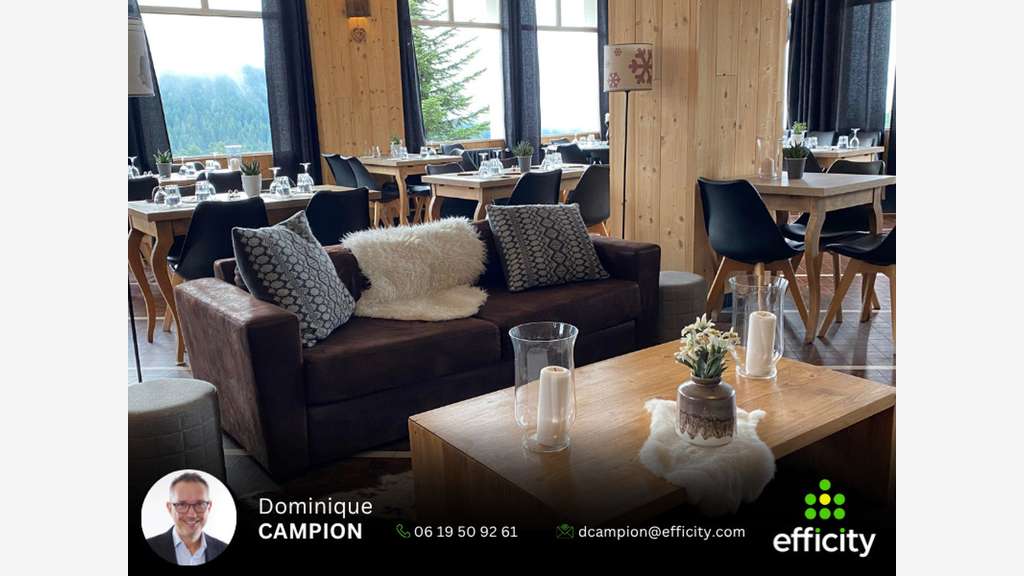 Vente ensemble touristique au Col de Porte
