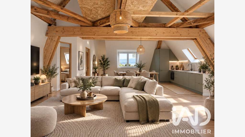 Vente loft de 70m² vue Lac Léman à Sciez