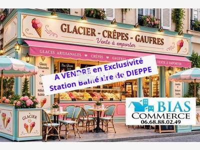 AV FDC glacier crêpes gaufres VAE Seine Maritime