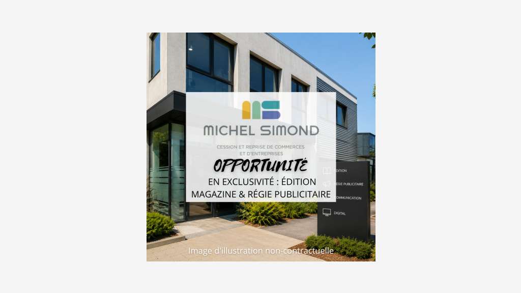 Vente FDC édition magazine et régie publicitaire