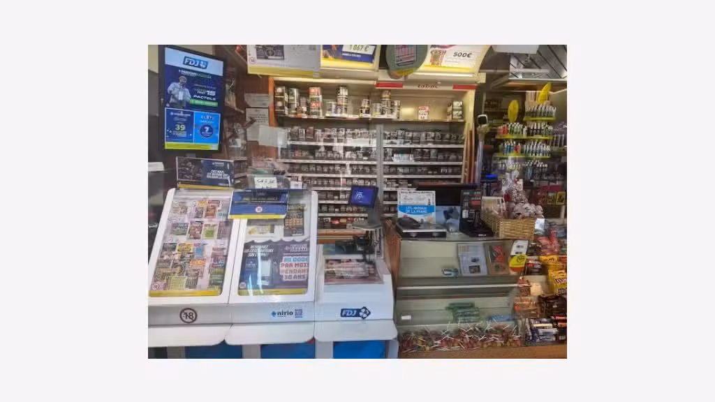 Vente FDC Tabac Loto Cadeaux Souvenirs dept Ain
