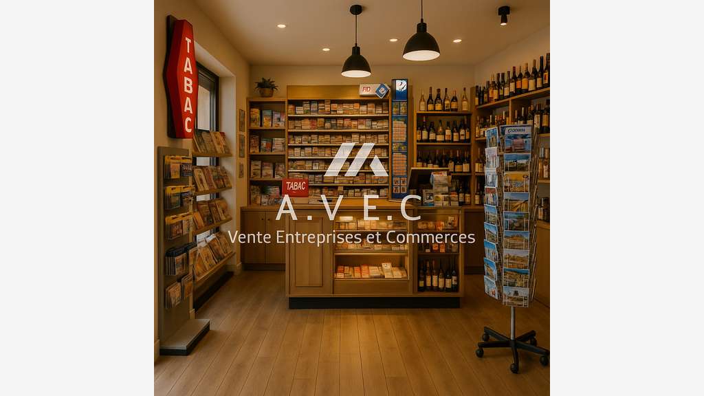 Vente FDC Tabac presse FDJ en centre ville Ardèche