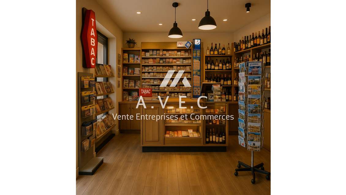 Vente FDC Tabac presse FDJ en centre ville Ardèche