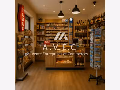 Vente FDC Tabac presse FDJ en centre ville Ardèche