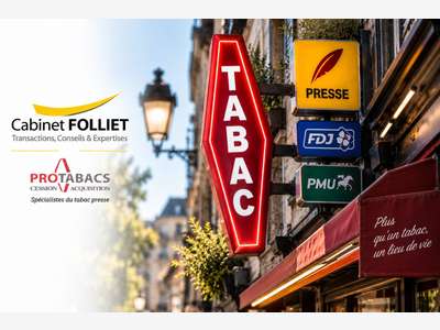 Bureau de tabac à vendre axe passant dans le Gers 