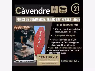AV bar tabac presse jeux centre ville Haute-Saône