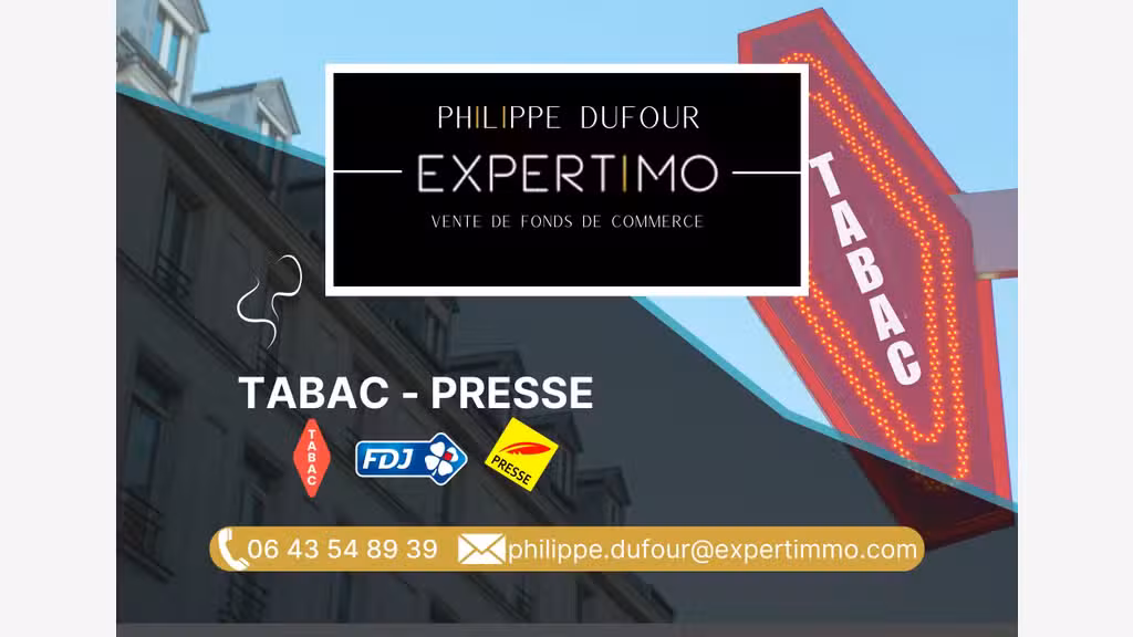 Vente Tabac Presse FDJ proche Clermont à Billom