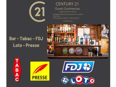 Vente Bar - Brasserie - Tabac à Quimper