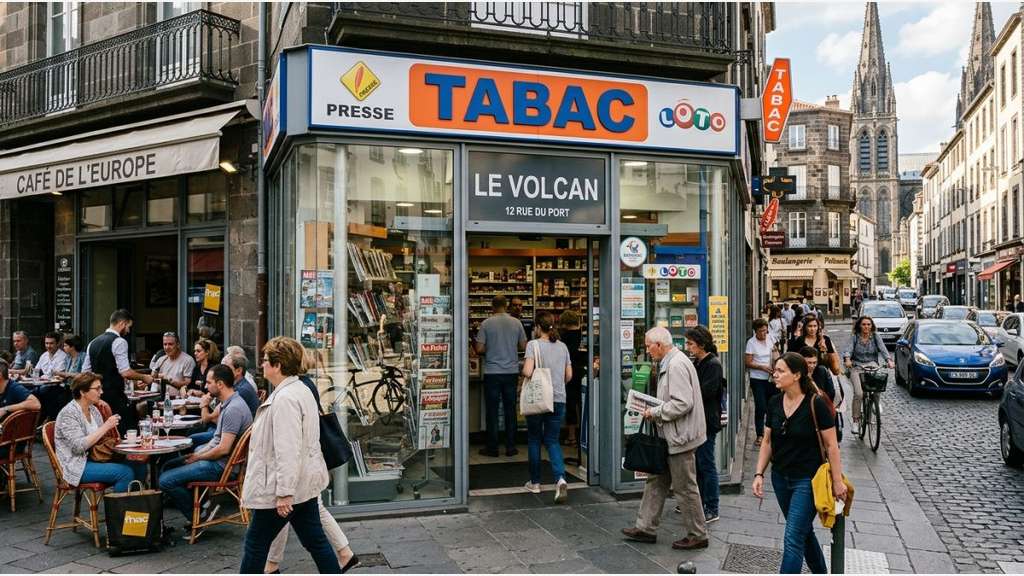 AV FDC tabac presse loto à Clermont-Ferrand centre