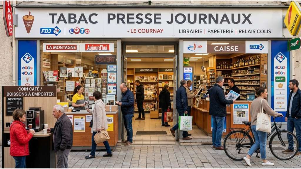 AV FDC tabac presse FDJ cadeaux Cournon-d'Auvergne