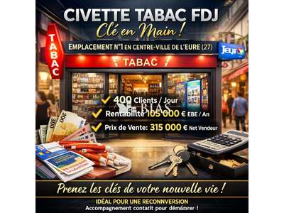 Vente Tabac - Presse - Loto à Bernay
