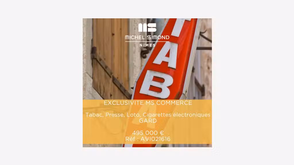 AV FDC tabac presse cigarettes électroniques Gard