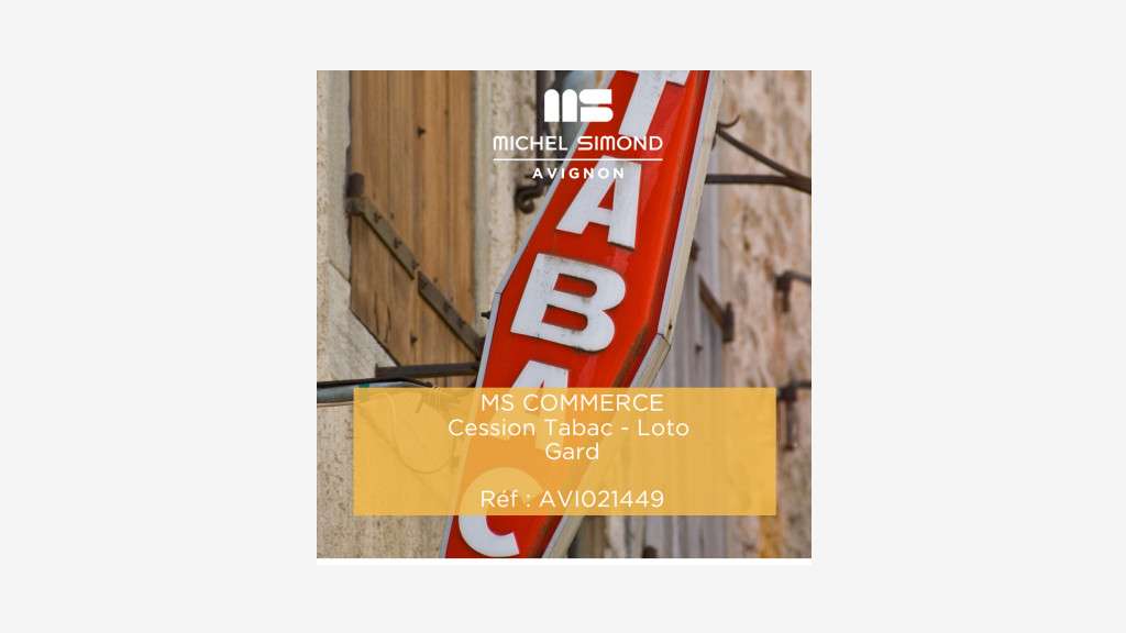 Vente FDC tabac loto boissons à emporter au Gard