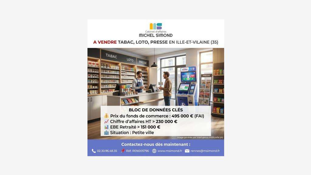 TABAC, LOTO, PRESSE: COMMISSIONS supérieur à 140 0