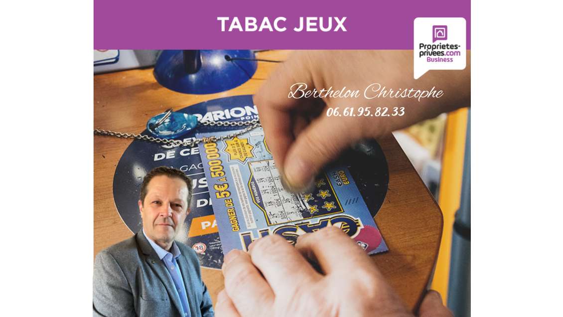 A vendre FDC tabac jeux presse à Joigny