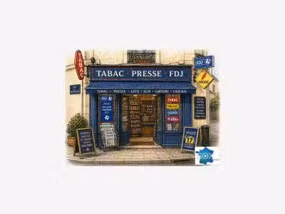 Vente tabac presse ville très réputée Sud Ardèche