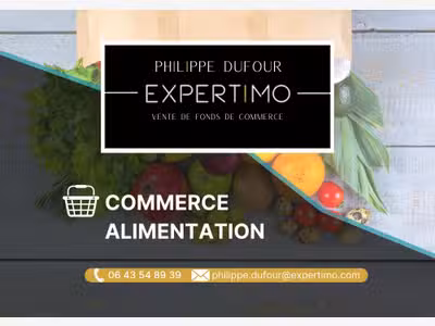 Vente épicerie Tabac axe principal de Laqueuille