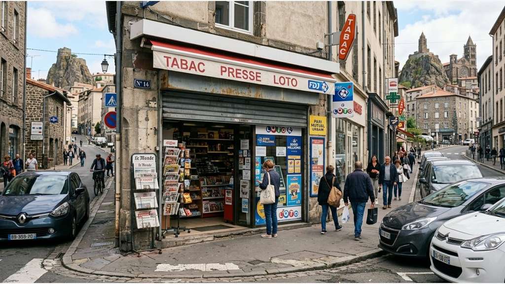 AV Tabac Presse Loto FDJ à 25 min du Puy en Velay