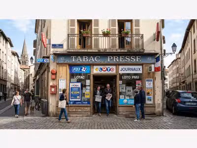 Vente murs tabac presse FDJ loto à 25 min du Puy