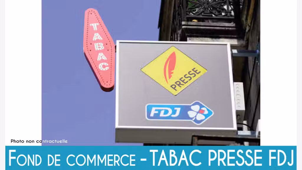 A vendre FDC tabac presse FDJ aux Sables-d'Olonne