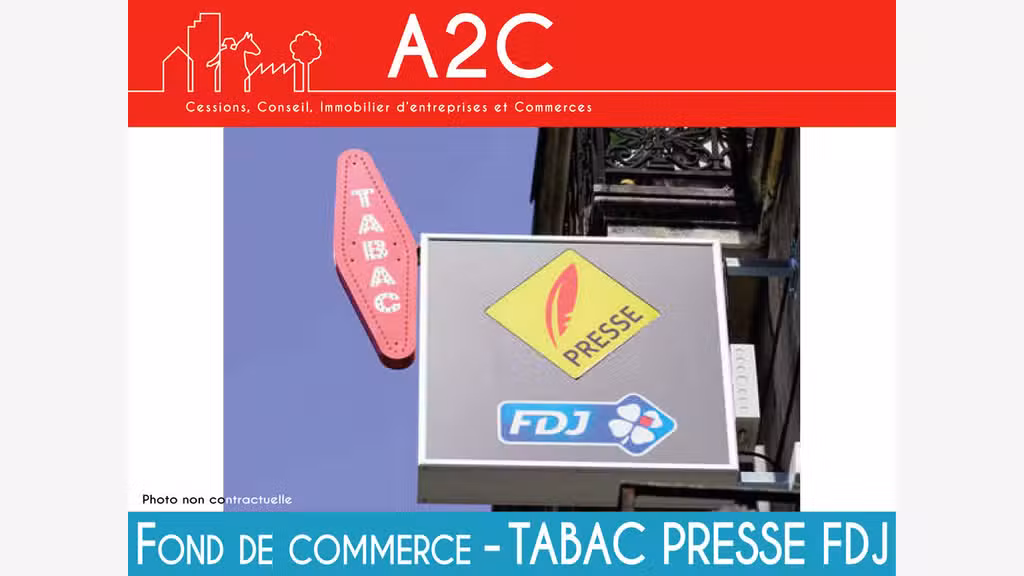 A vendre FDC tabac presse FDJ aux Sables-d'Olonne