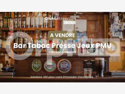 Vente bar tabac jeux PMU renta top à Limoges