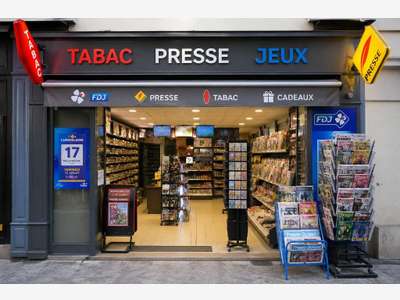 Vente FDC tabac presse en parfait état Sud Nantes