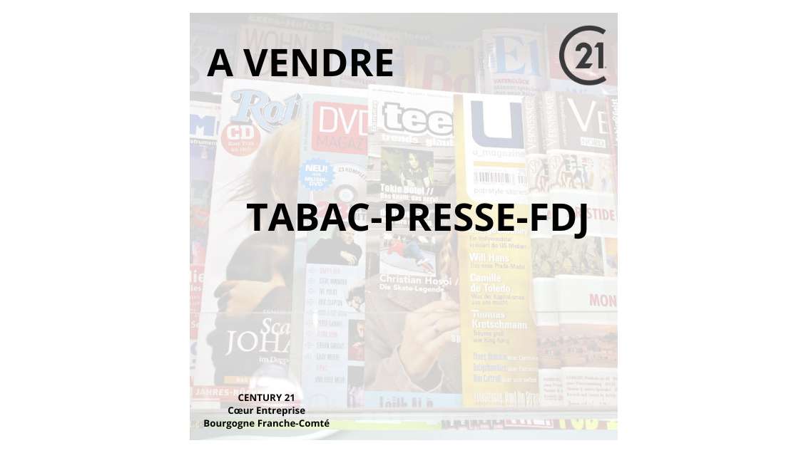 Vente FDC tabac presse FDJ entre Louhans et Chalon