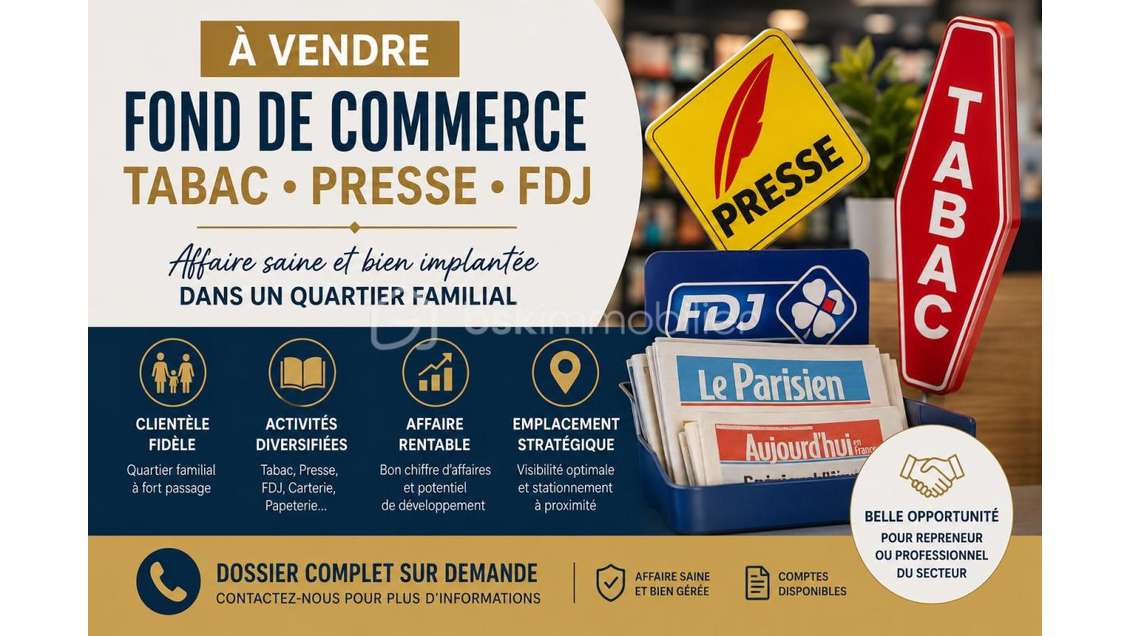 AV FDC Tabac Presse quartier familial Mainvilliers