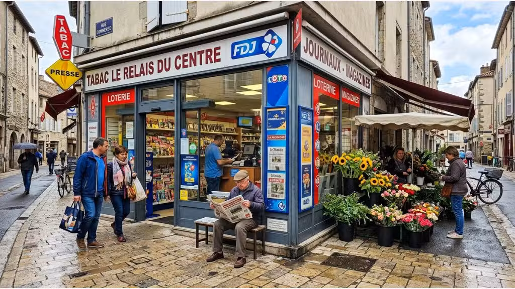 A vendre tabac presse FDJ centre ville de Mauriac