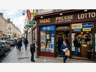 A vendre FDC Tabac Presse Loto FDJ PMU à Montluçon