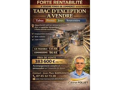 Vente Tabac - Presse - Loto à Nancy