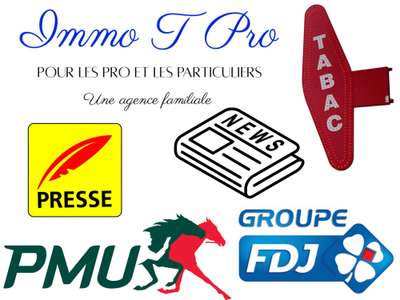Vente Tabac Presse FDJ top empl en angle dans 76