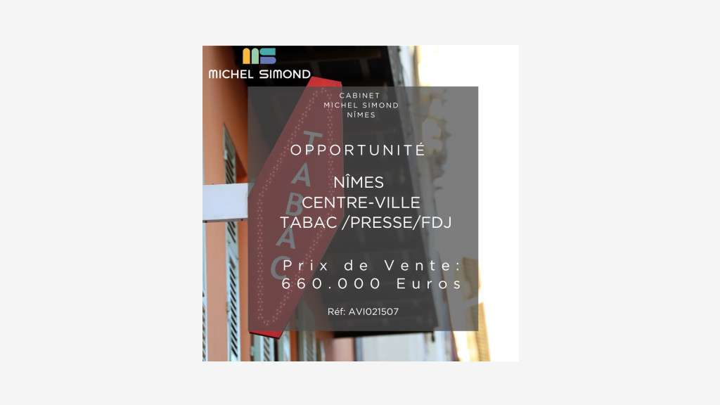 Vente FDC tabac presse loto secteur dynamique Gard
