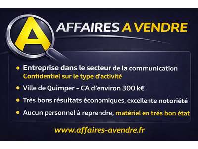Vente Publicité à Quimper