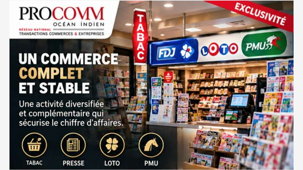 FDC tabac loto PMU à vendre à Saint André
