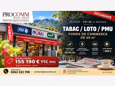 FDC tabac loto PMU à vendre à Saint André