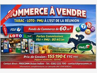 FDC tabac loto PMU à vendre à Saint André