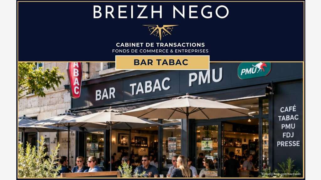 Vente bar tabac loto PMU  à Saint Brieuc empl N°1