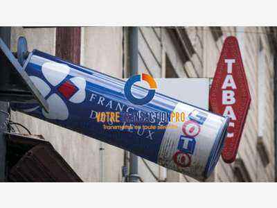 Vente FDC tabac en rue piétonne de Saône et Loire