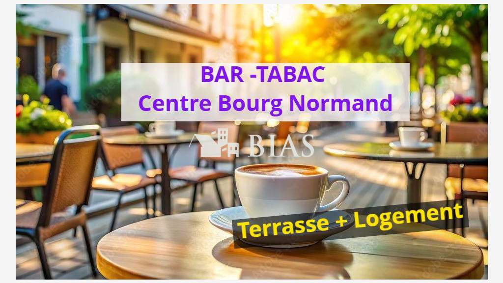 Vente bar tabac FDJ avec logement à Bourg Normand