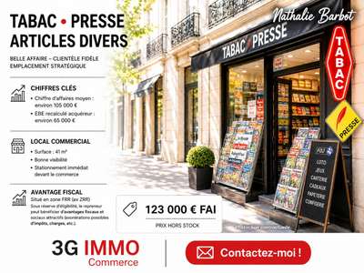 Vente Tabac Presse FDJ à Sermaize-les-bains