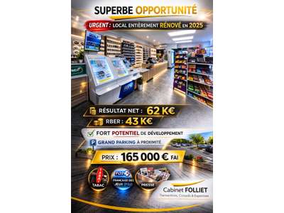 Vente Tabac - Presse - Loto à Strasbourg