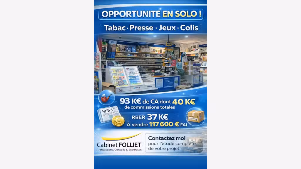 Fonds de commerce tabac presse à vendre Strasbourg