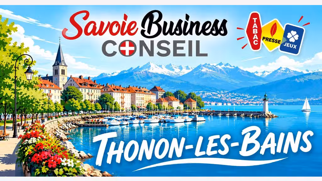 Vente tabac presse 1 employé Lac Léman