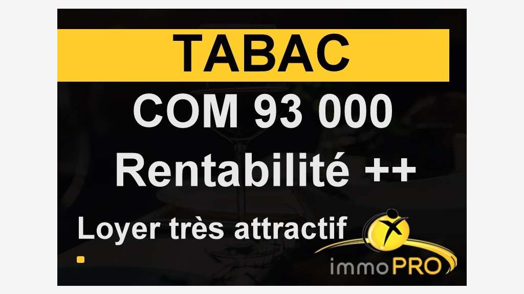 AV FDC tabac Belle rentabilité Com totale 140 000€