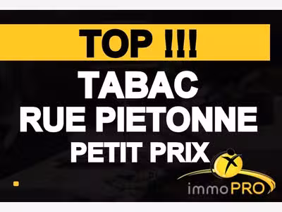 A vendre tabac presse dans rue piétonne de Valence