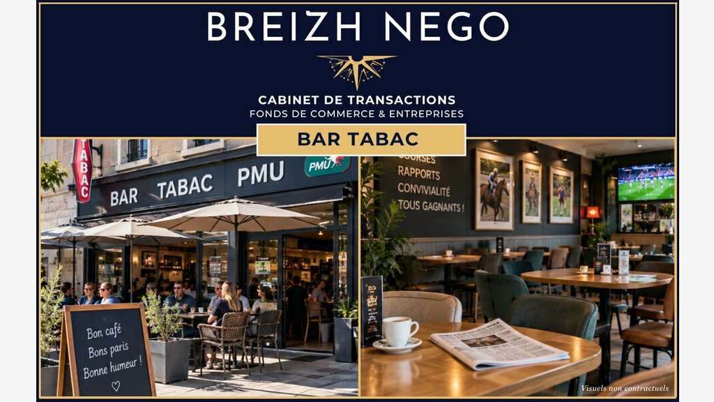 AV FDC bar tabac presse PMU empl N°1 Sud Morbihan